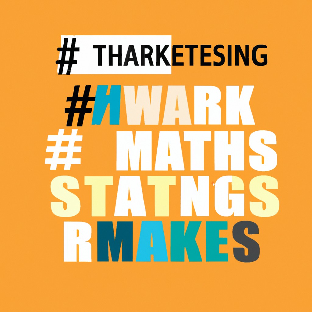 twitter marketing with hashtags